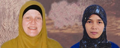 Anne and Siti Nadriyah